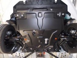Защита Alfeco для картера и КПП Ford Fiesta VI рестайлинг 2013-2021